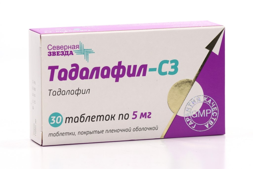 Тадалафил-СЗ тб 5мг N28