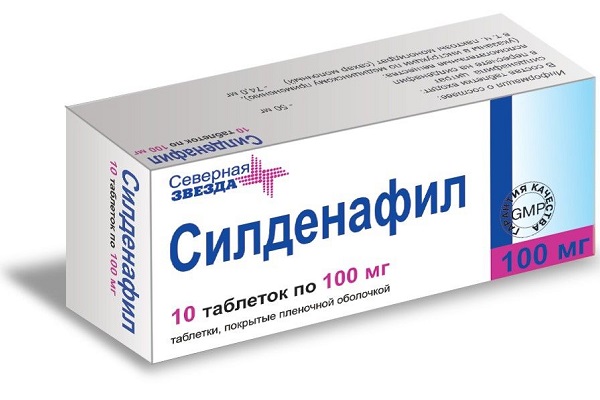 Силденафил инструкция по применению, цена на Sildenafil