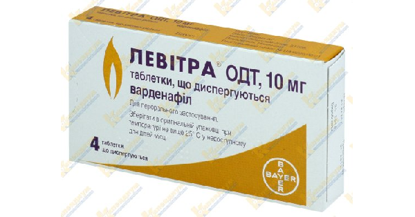ЛЕВИТРА цена и наличие в аптеках, где купить Левитра в Украине