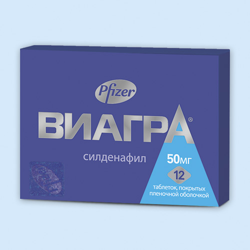 Виагра таб. п/пл. об. 50мг №1 в Волгограде - Волгофарм